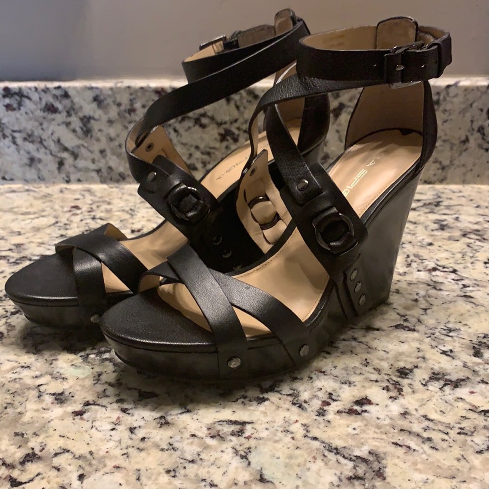 Via Spiga wedge sandals
